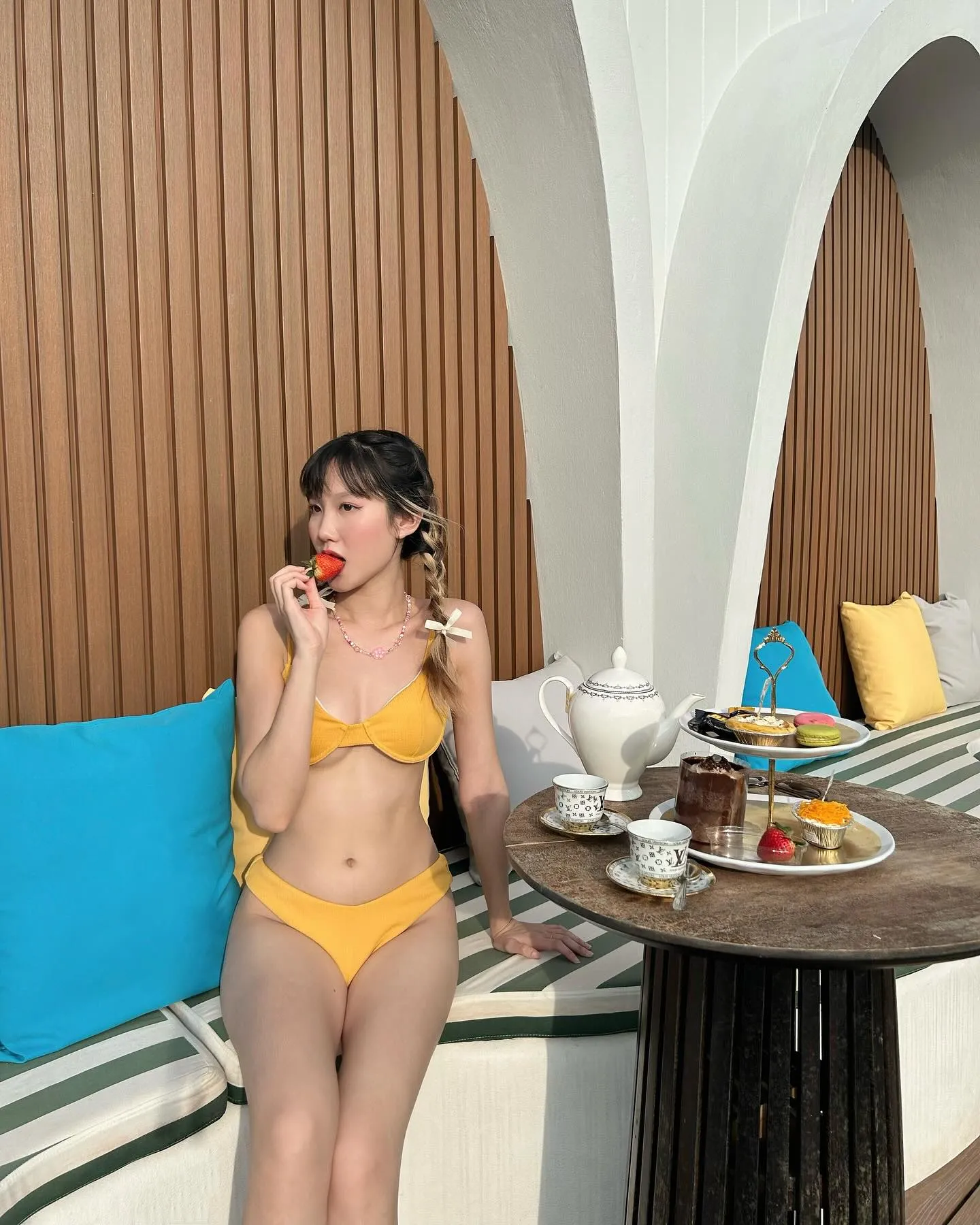 โนว์เบลล์มัทฉะลาเต้ อินฟลูเซอร์สาวสวยที่กำลังฮอตร้อนแรงแซงทางด่วน 22