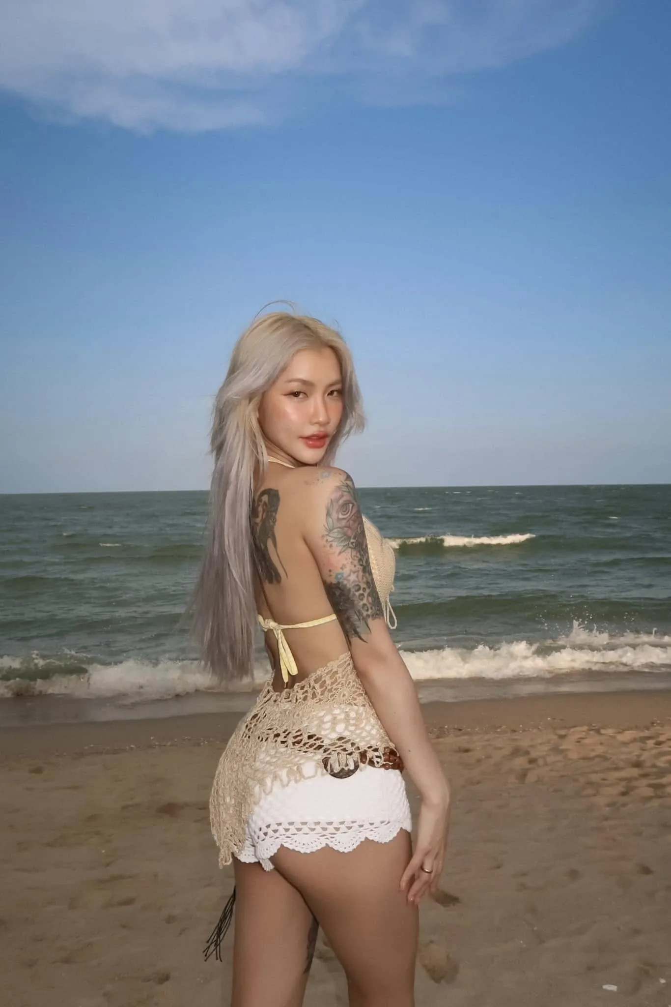 น้ำ ธิดา nnaminxxtd นางแบบเซ็กซี่ สายแฟชั่น รอยสักฉ่ำ สวย เท่ เด็ดจัด 15