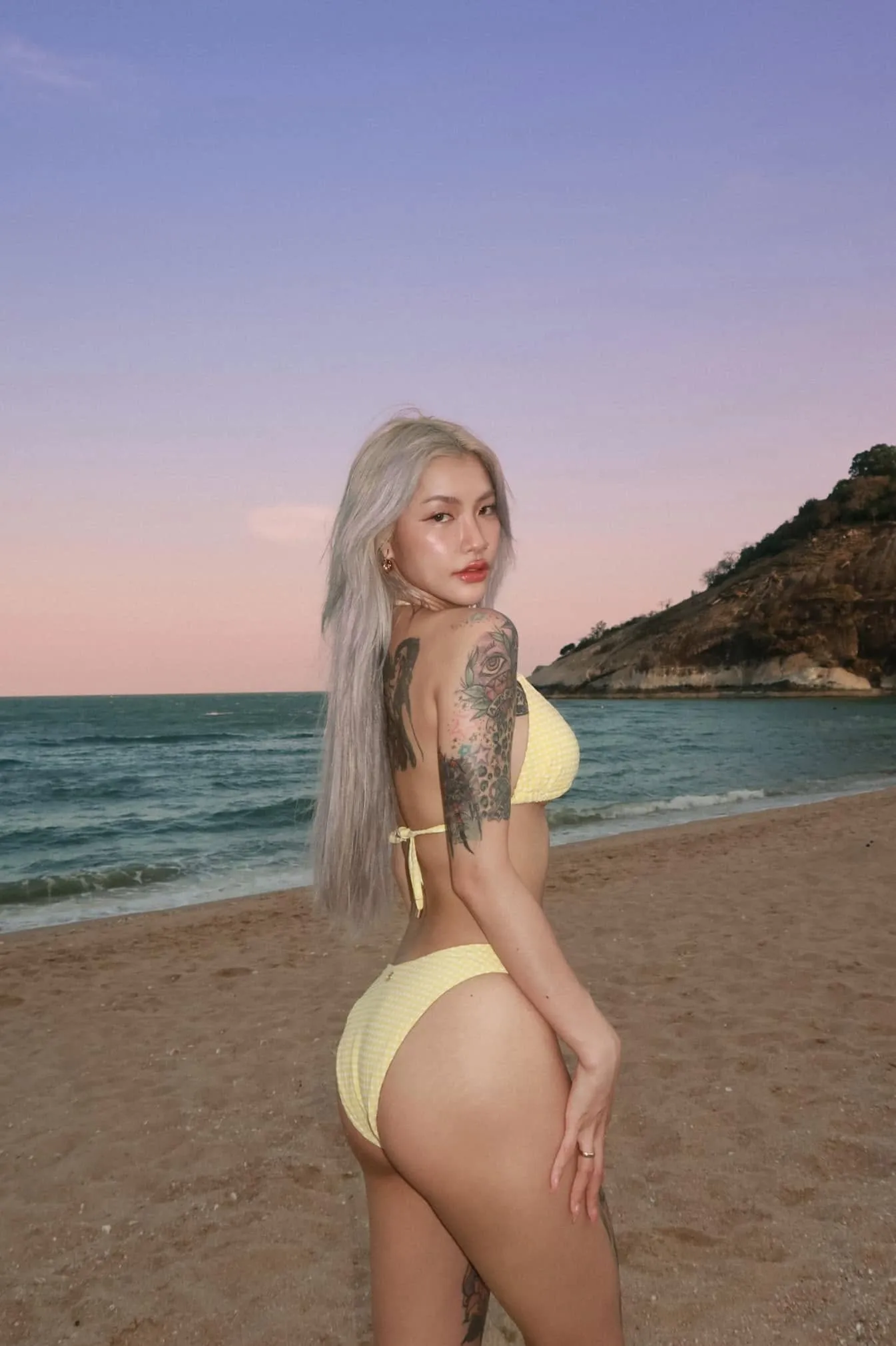น้ำ ธิดา nnaminxxtd นางแบบเซ็กซี่ สายแฟชั่น รอยสักฉ่ำ สวย เท่ เด็ดจัด 16